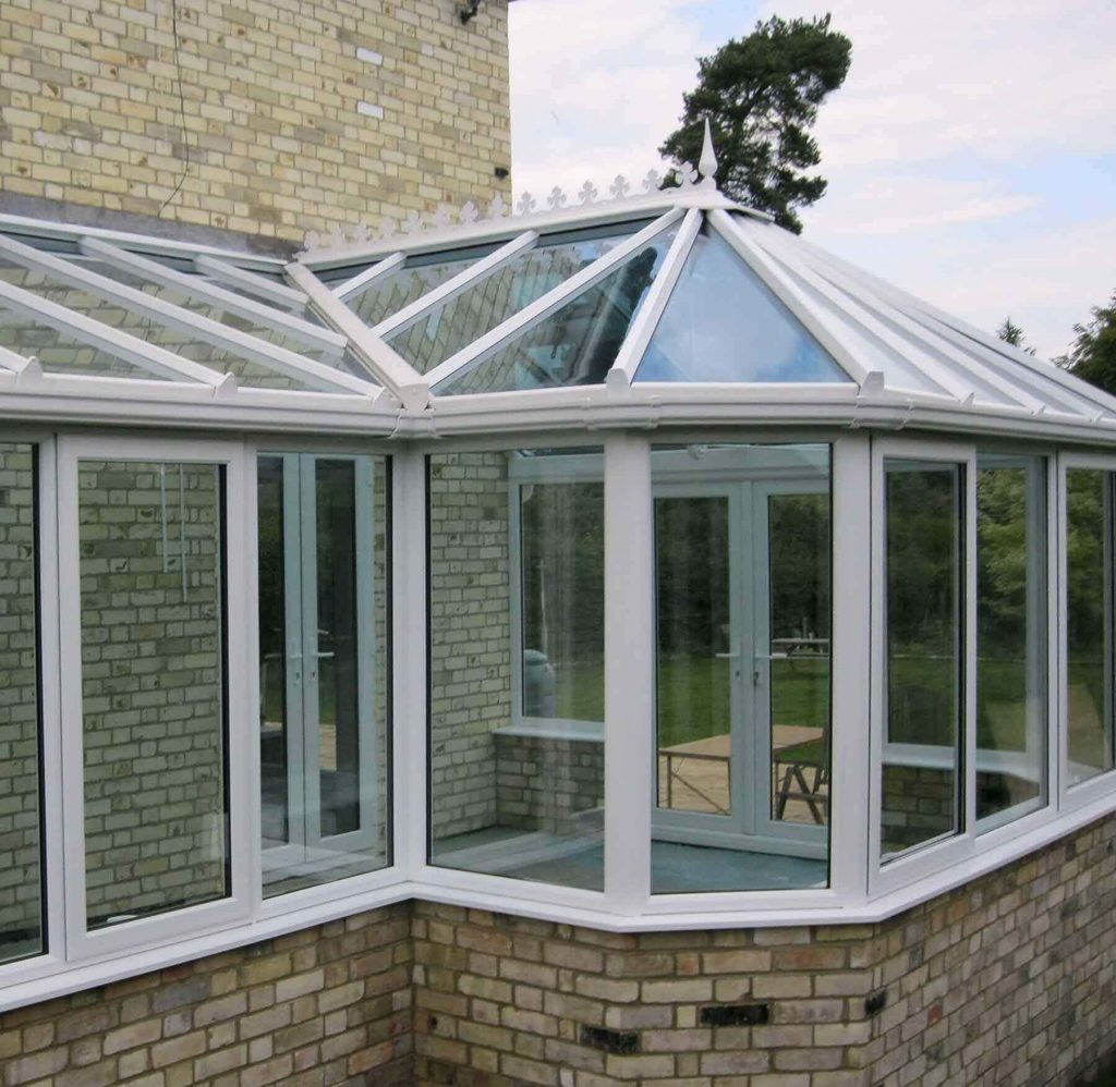 p shaped conservatory