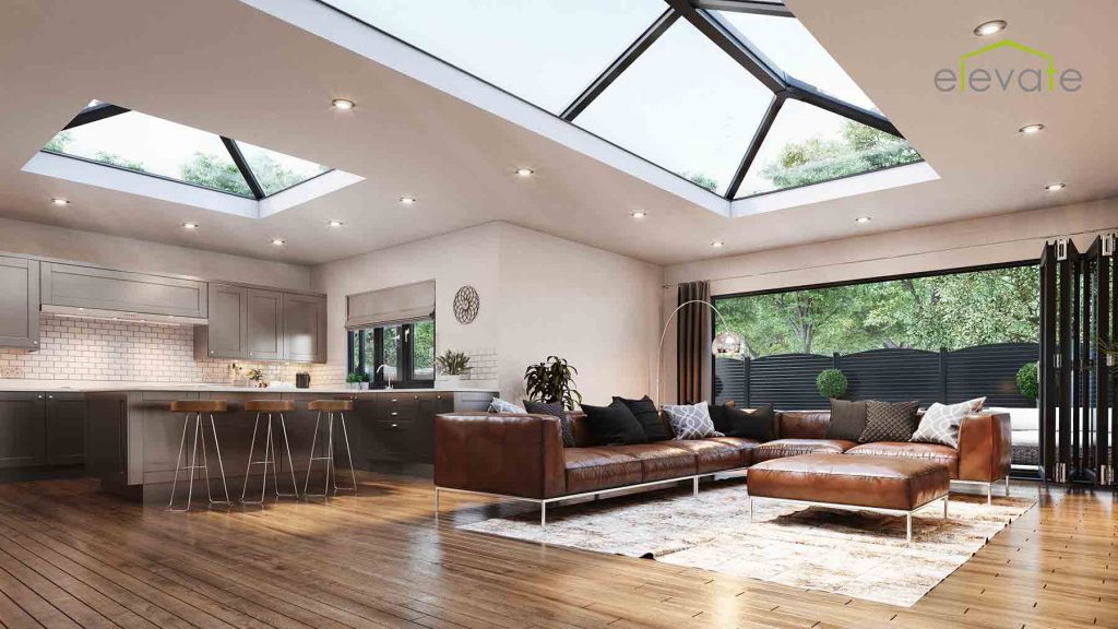 large roof lantern